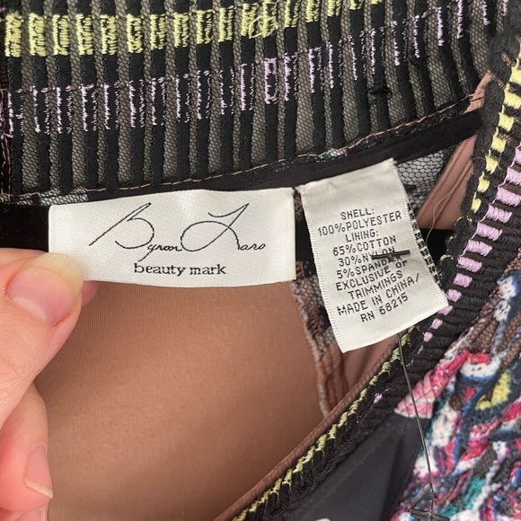 Byron Lars Beauty Mark Floral Midi Dress - Picture 7 of 15